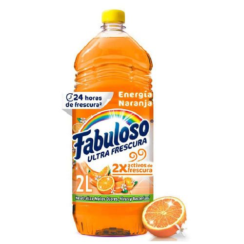 Limpia Pisos FABULOSO Energía Naranja (2000  ml)