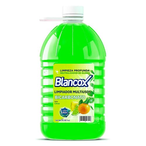 Limpia pisos BLANCOX con el poder del bicarbonato (5  lt)