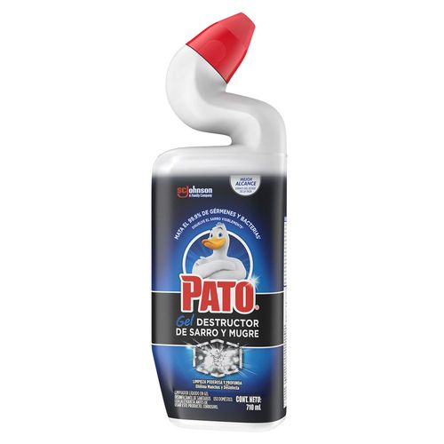 Limpiador inodoro PATO gel líquido destructor de sarro (710  ml)