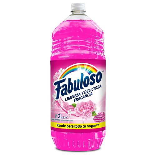 Limpia pisos FABULOSO antibacterial violeta (2000  ml)