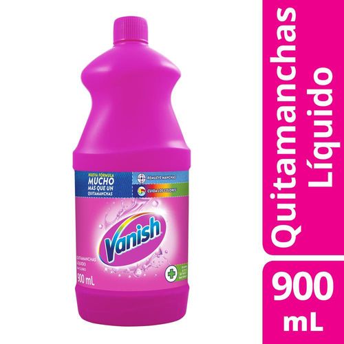 Quitamanchas VANISH líquido rosa (900  ml)