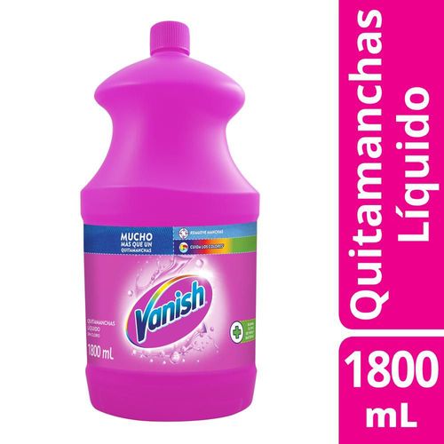 Quitamanchas VANISH líquido rosa (1800  ml)