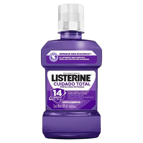 Enjuague bucal LISTERINE cuidado total (180  ml)