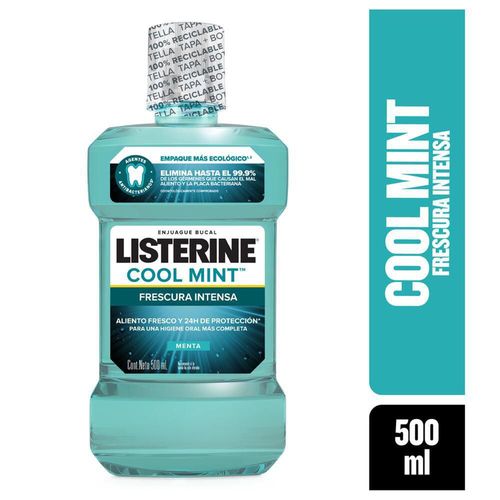 Enjuague bucal LISTERINE cool mint (500  ml)