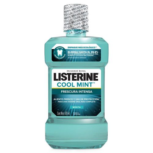 Enjuague bucal LISTERINE cool mint (500  ml)