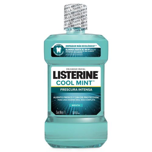 Enjuague bucal LISTERINE cool mint (1000  ml)