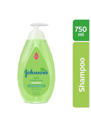 Shampoo JOHNSON S baby cabello claro con manzanilla (750  ml)