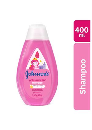 Shampoo JOHNSON S gotas de brillo (400  ml)