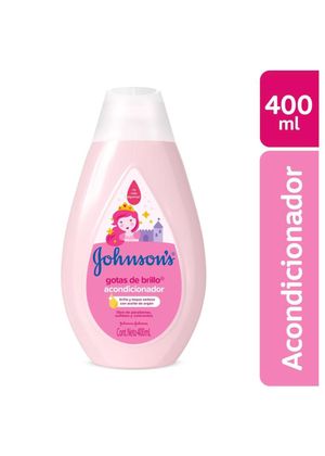 Acondicionador JOHNSON S gotas de brillo (400  ml)