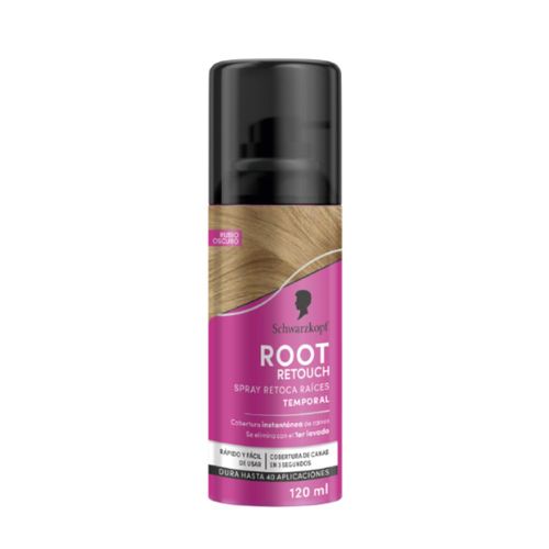 Spray retoca raices SCHWARZKOPF root retoucher rubio oscuro (120  ml)