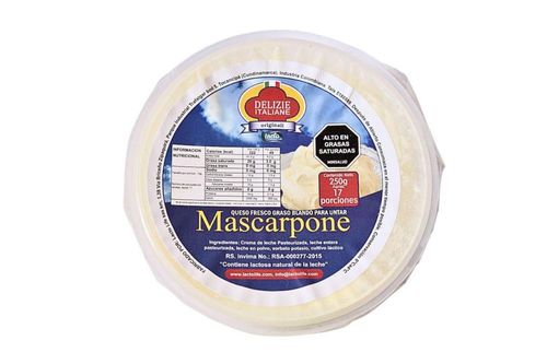 Queso  Delizie Italiane Mascarpone para untar (250  gr)