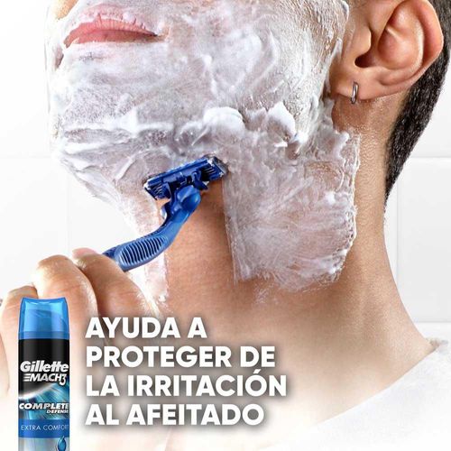 Gel De Afeitar Gillette MACH 3 Barba Extra Comfort (72  ml)