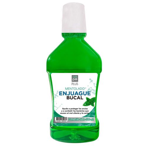 Enjuague bucal AMPM PLUS Mentolado (500  ml)