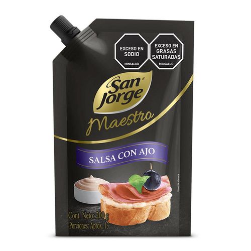 Salsa Con Ajo SAN JORGE 200  gr