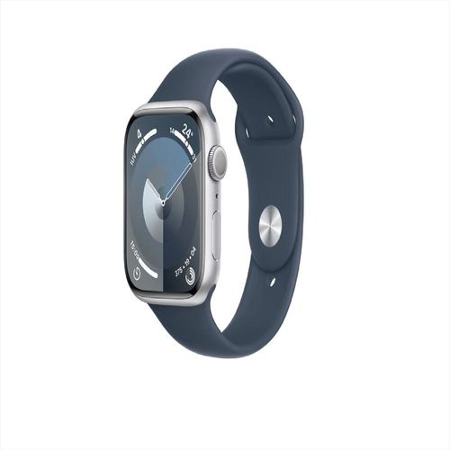 Apple Watch Serie 9 Gps 45Mm Color Plata Silver Correa Deportiva