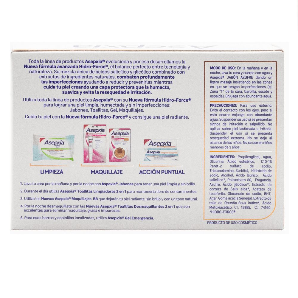 Jabon ASEPXIA  (100  gr) img #3