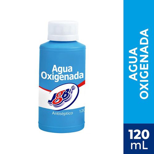 Agua Oxigenada  J.G.B Antiséptica (120  ml)