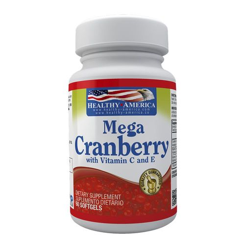 Vitamina HEALTHY AMERICA Mega Cranberry (60  und)