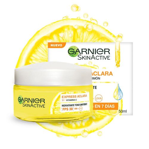 Crema facial GARNIER SKIN ACTIVE Vitamina c express aclara (50  ml)