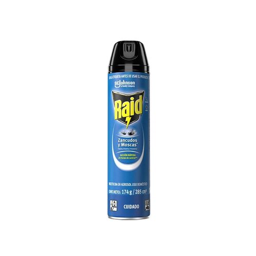 Insecticida Aerosol Mata Insectos Voladores RAID 285  ml