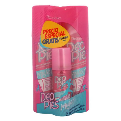 oferta desodorante DEO PIES Mujer Gts Antibact (520  ml)