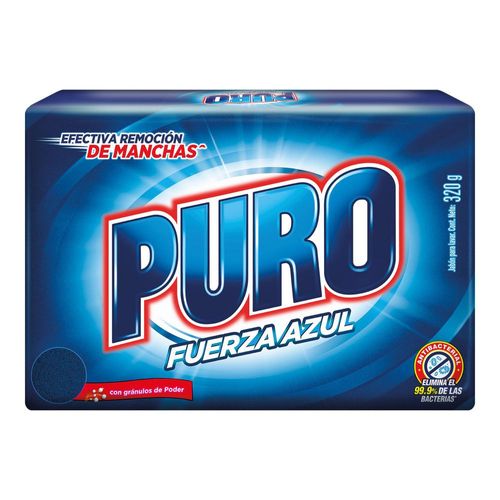 Jabón En Barra PURO Fuerza Azul (320  gr)