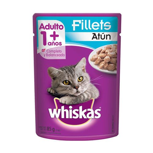 Aliment Masct Humed Adult Atun WHISKAS 85  gr