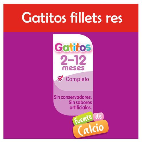 Alimento Humedo Gatitos Res WHISKAS 85  gr