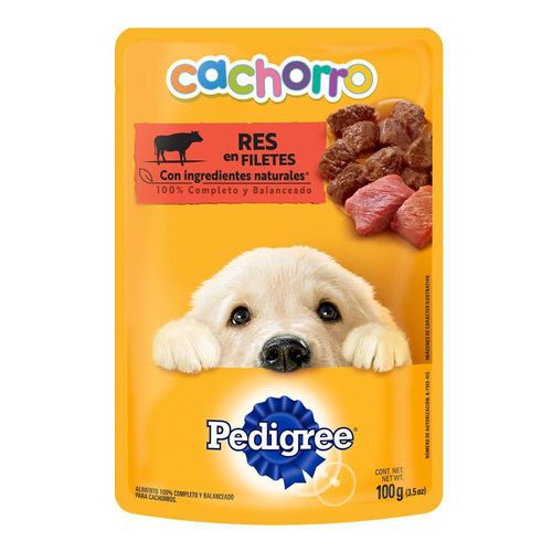 Alimento Humedo Cachorro Res PEDIGREE 100  gr