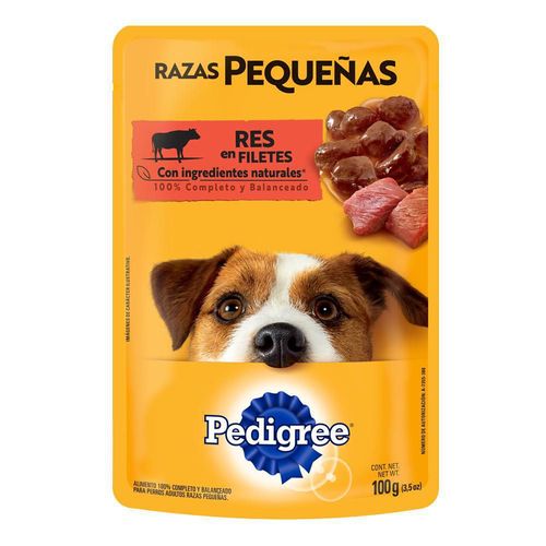 Aliment Masct Adulto Raz Peq R PEDIGREE 100  gr