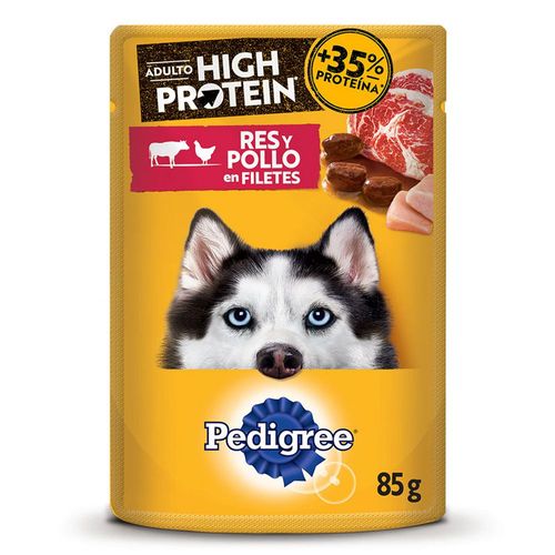 Alimento Humedo Adulto Res Pollo Filete PEDIGREE 85  gr