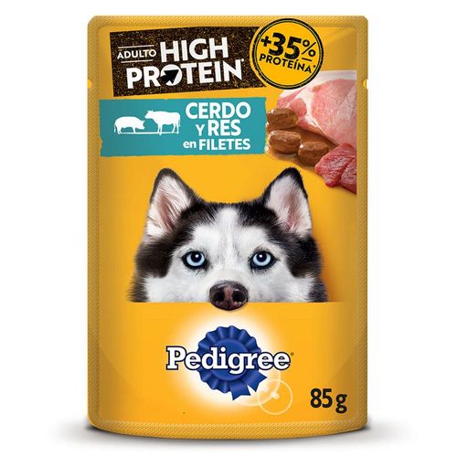 Alimento Humedo Adulto Cerdo Res PEDIGREE 85  gr