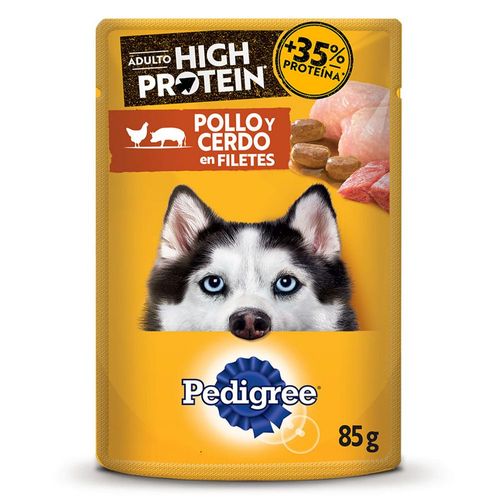 Alimento Humedo Adulto Pollo Cerdo PEDIGREE 85  gr