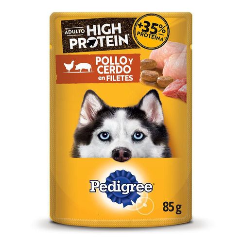 Alimento Humedo Adulto Pollo Cerdo PEDIGREE 85  gr