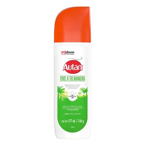 Repelente AUTAN insectos vive a tu manera en spray (177  ml)