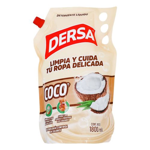 Detergente DERSA LIQUIDO COCO CONTROL OLORES (1800  ml)