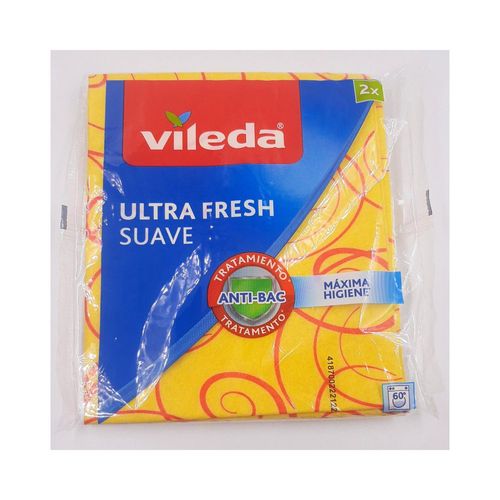 Pano VILEDA ULTRA FRESH SUAVE ANTIBACTERIA (2  und)