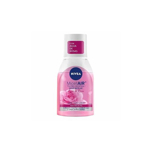 Agua micelar NIVEA desmaquillante agua de rosas  (100  ml)