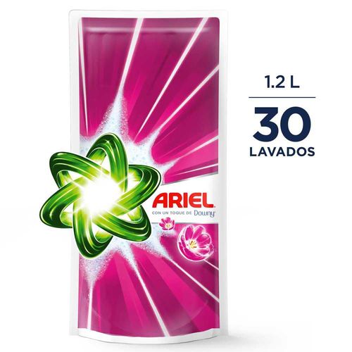 Detergente Líquido ARIEL Con Un Toque de Downy  (1200  ml)