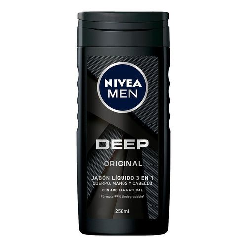 Jabón corporal NIVEA men deep  (250  ml)