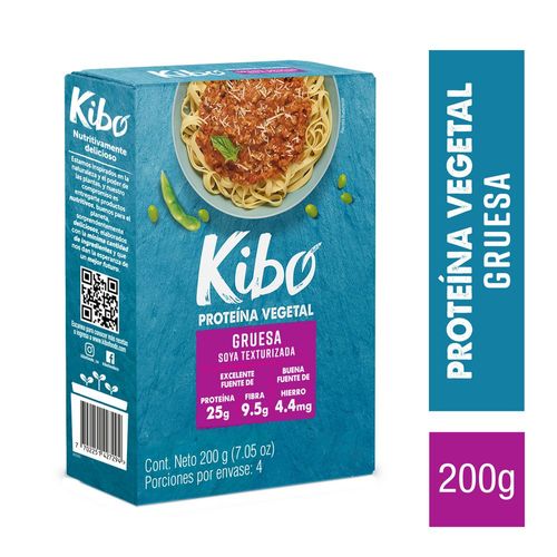 Proteína vegetal KIBO soya texturizada (200  gr)