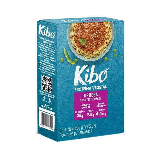 Proteína vegetal KIBO soya texturizada (200  gr)