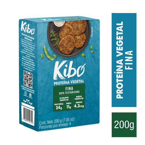 Proteína vegetal KIBO soya texturizada (200  gr)