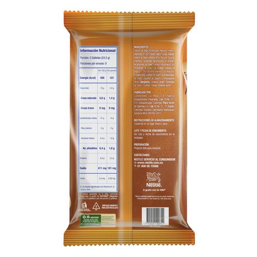 Galletas SALTINAS integrales x9und (220.5  gr)