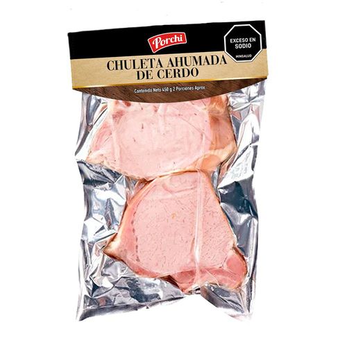 Chuleta  PORCHI de cerdo ahumada (450  gr)