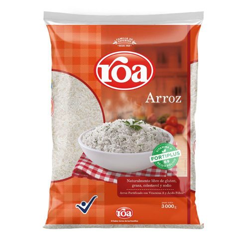 Arroz ROA  (3000  gr)