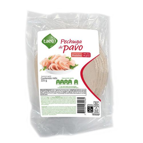 Pechuga De Pavo TAEQ Tajada (225  gr)