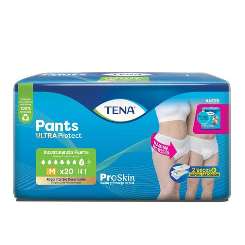 Ropa interior absorbente TENA pants ultra talla M (20  und)