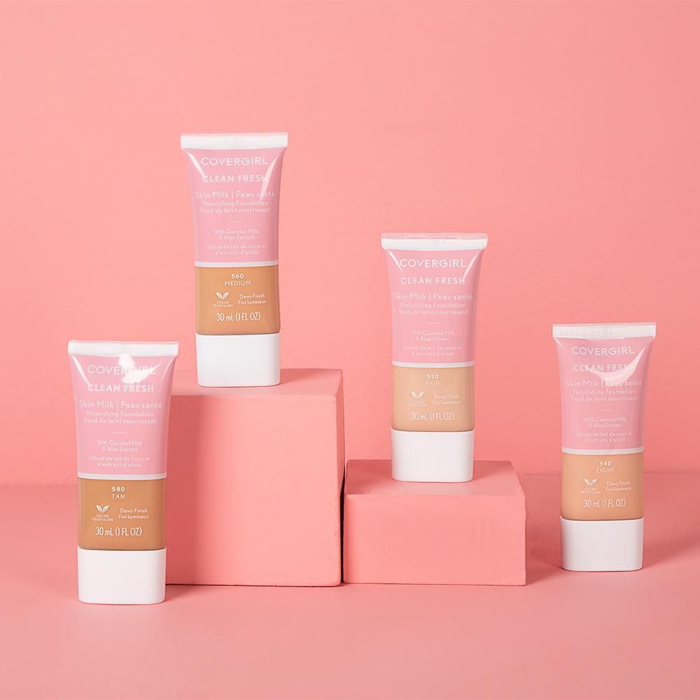 Base líquida COVERGIRL Clean fresh tono medium 560 (30  ml) img #7