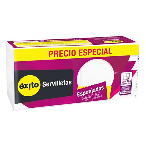 Servilleta EXITO MARCA PROPIA  (250  und)